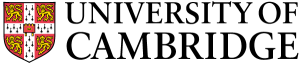 University of Cambridge Logo with text and shield